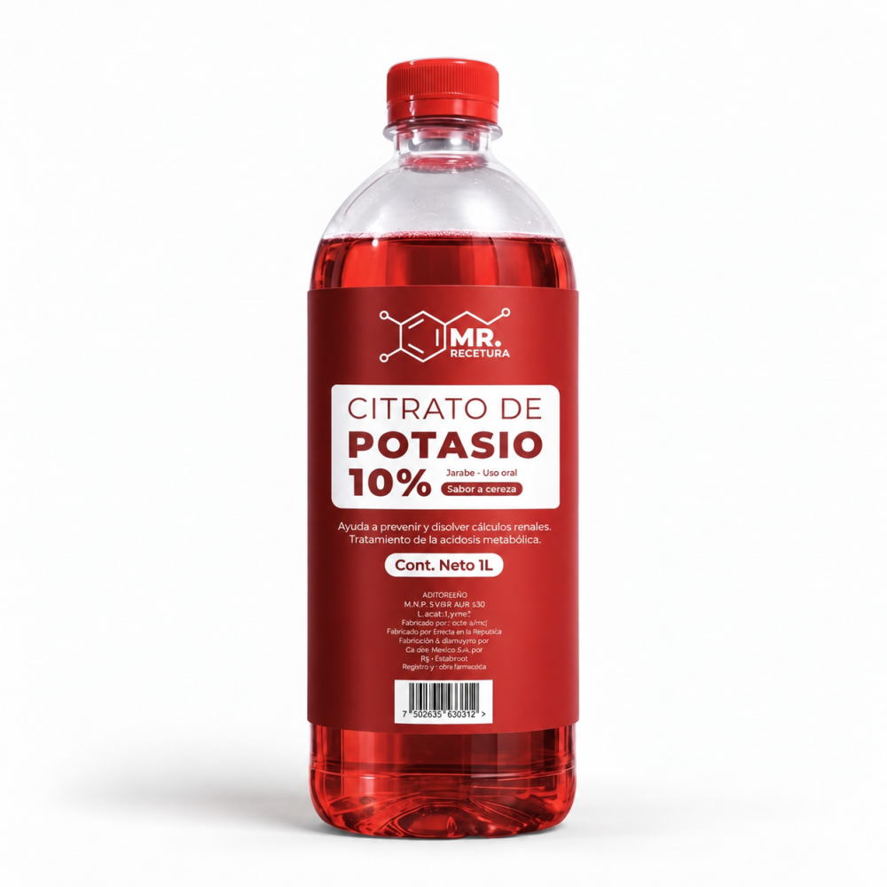 CITRATO DE POTASIO 10% 1 L
