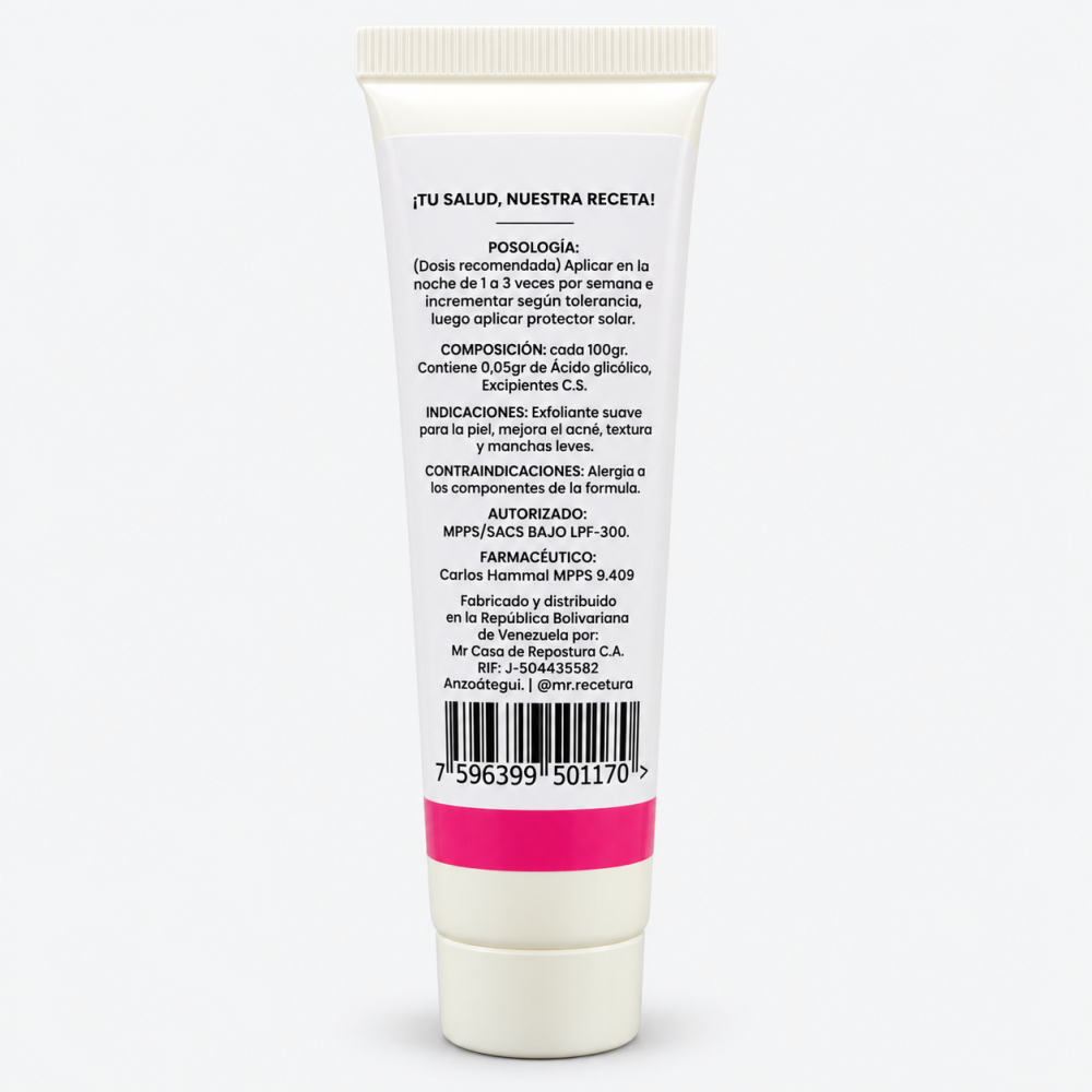 CREMA ÁCIDO GLICOLICO 5% - Imagen 2