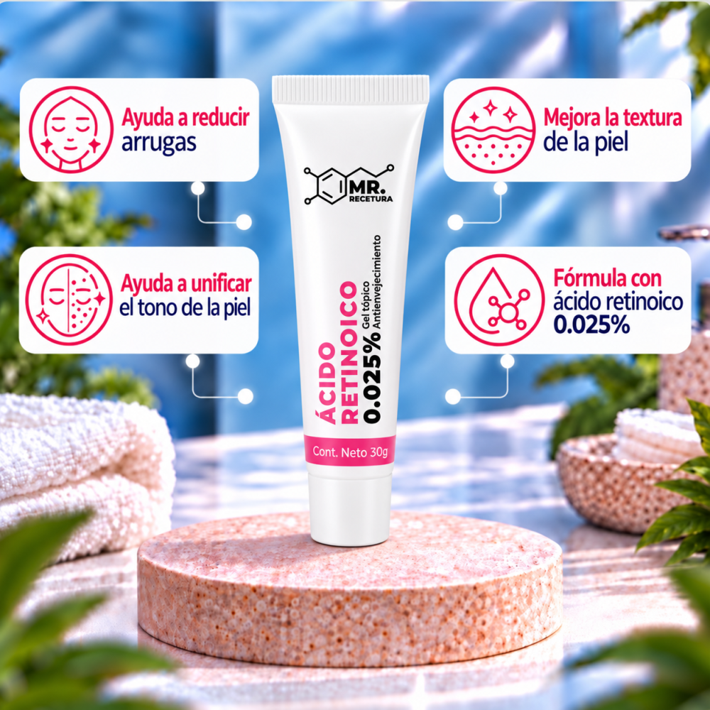 GEL ACIDO RETINOICO 0.025% - Imagen 3