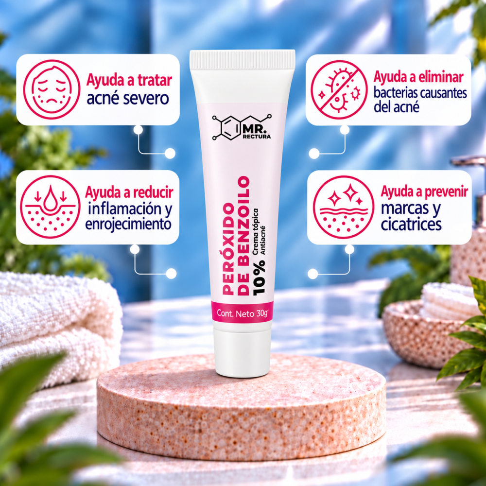 PEROXIDO DE BENZOILO AL 10% - Imagen 4