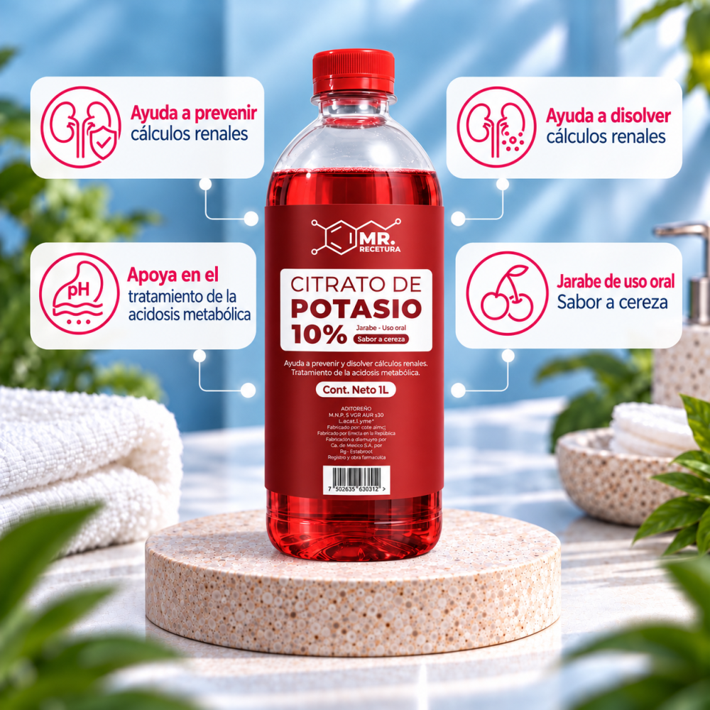 CITRATO DE POTASIO 10% 1 L - Imagen 3