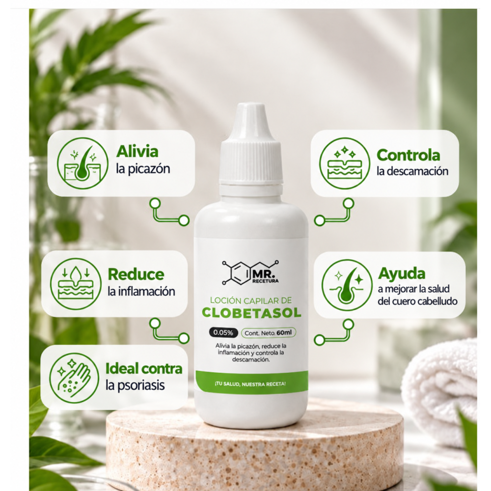 LOCIÓN CLOBETASOL 0,05% - Imagen 4
