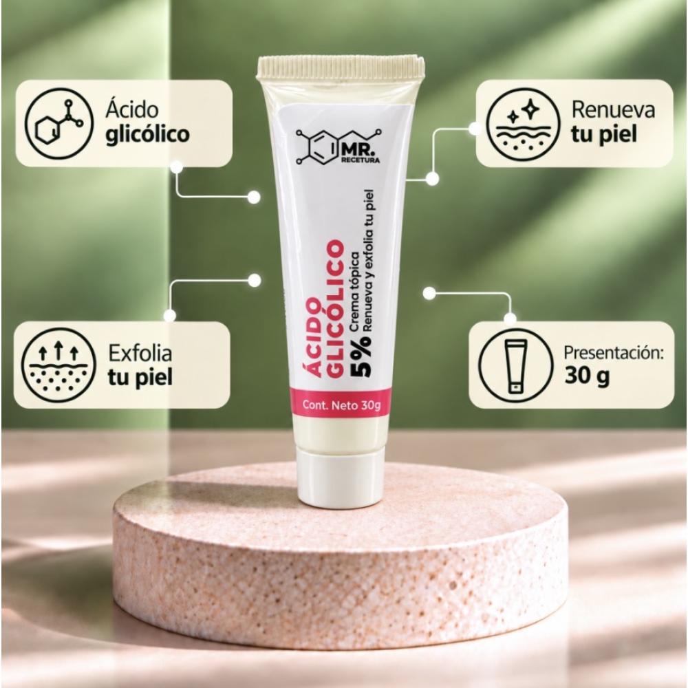 CREMA ACUDO GLICOLICO 5% - Imagen 3
