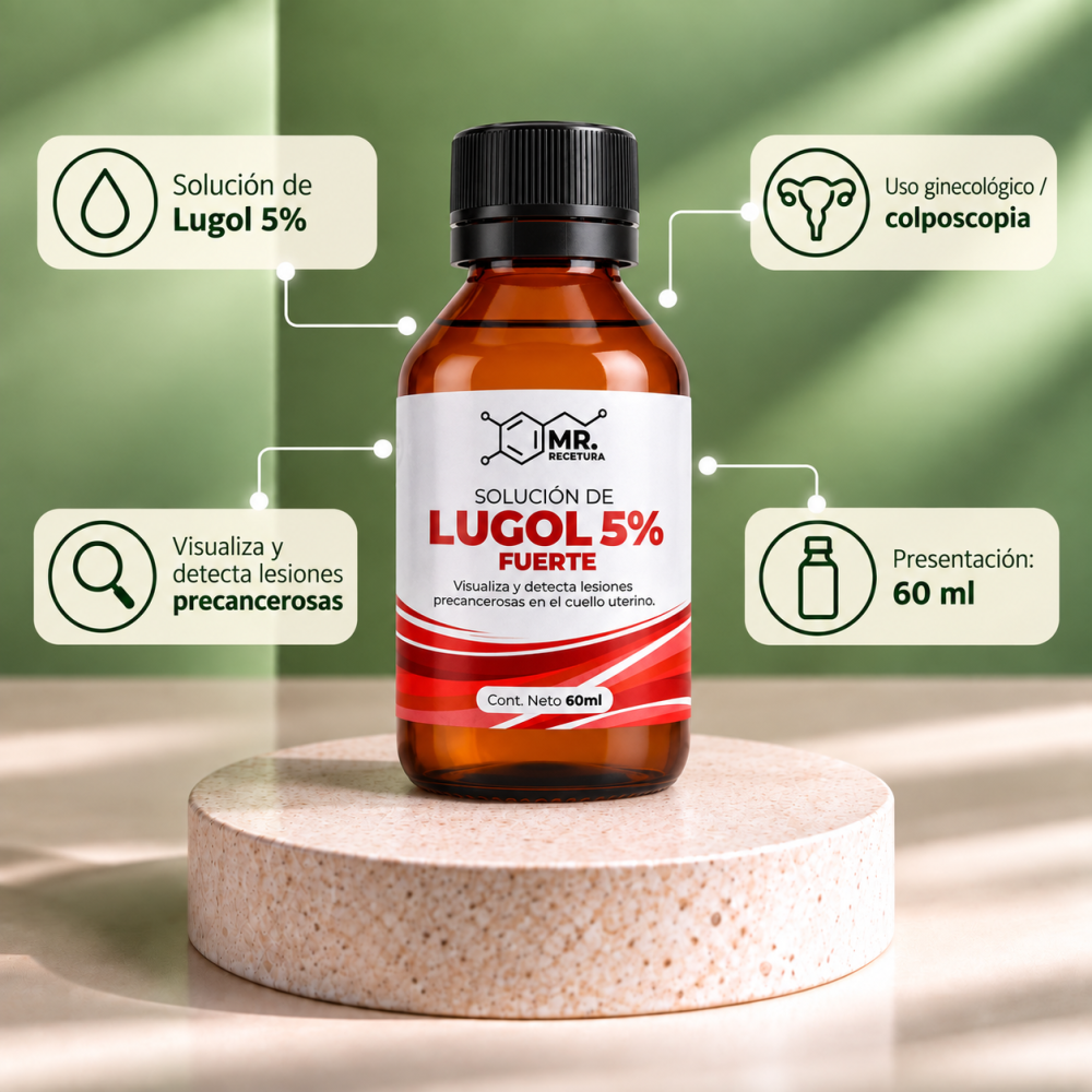 SOLUCIÓN DE LUGOL 5% 60ml - Imagen 3
